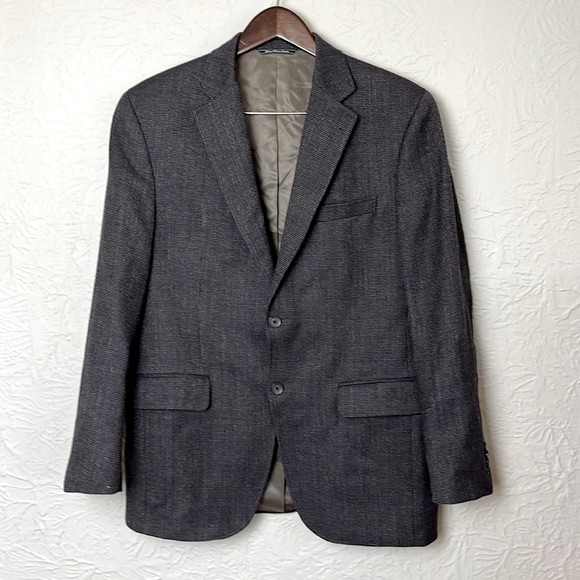 Saks Fifth Avenue Black Label Wool Blazer Jacket